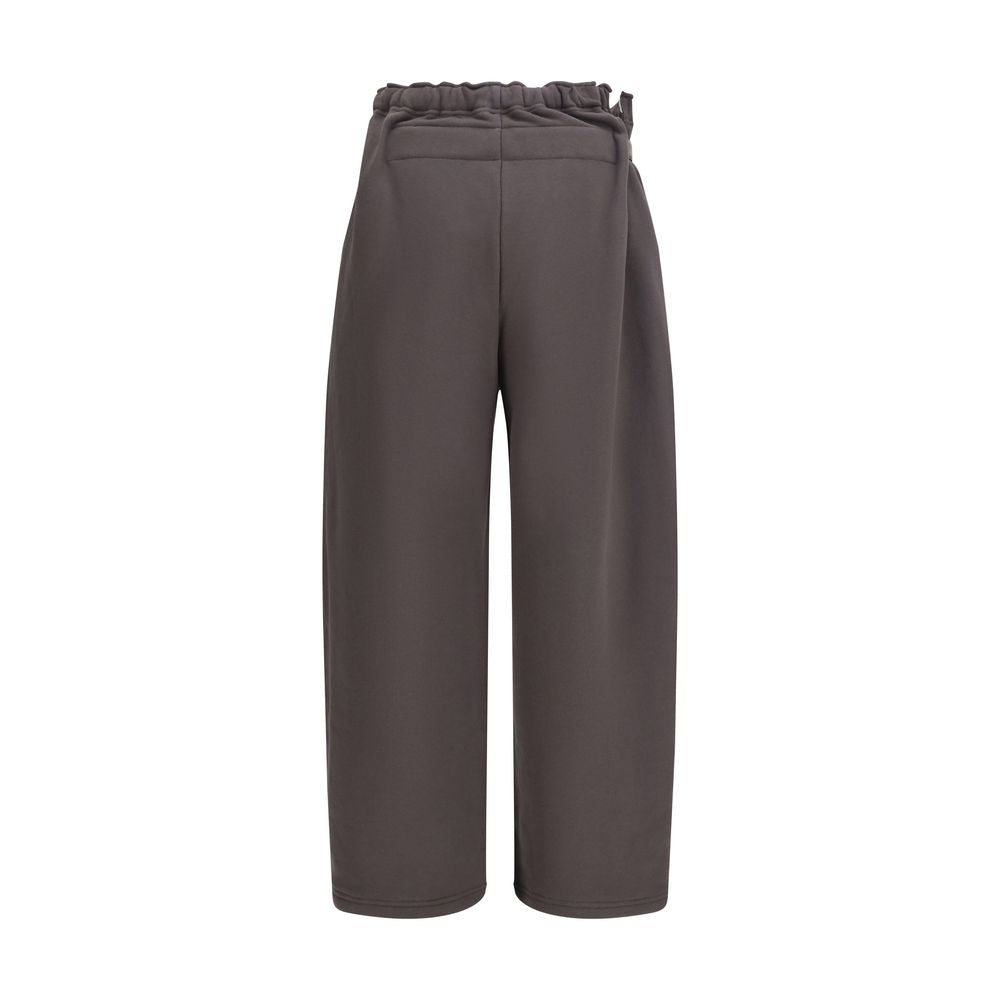 Pantalon de sport en coton marron Magliano