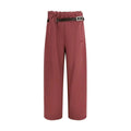 Pantalon décontracté en coton multicolore Magliano
