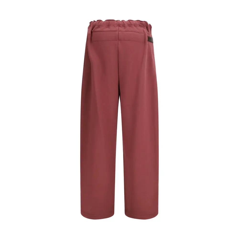 Pantalon décontracté en coton multicolore Magliano