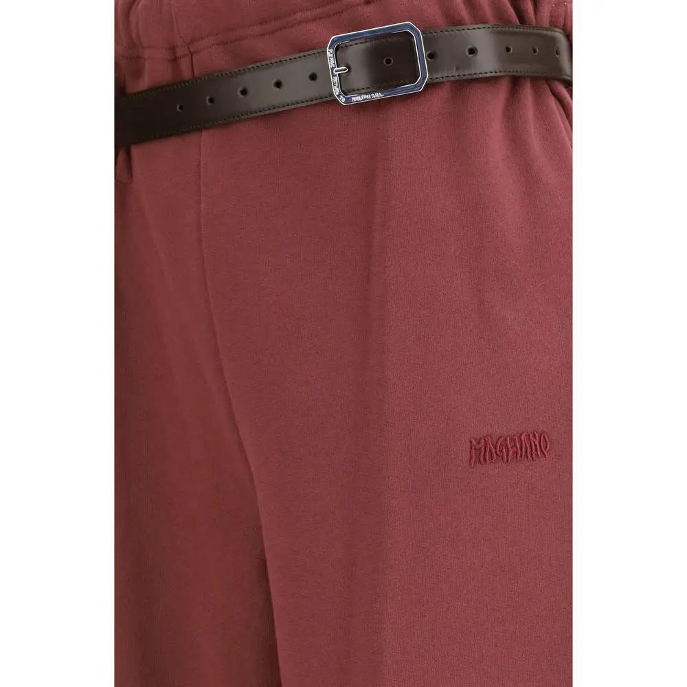 Pantalon décontracté en coton multicolore Magliano