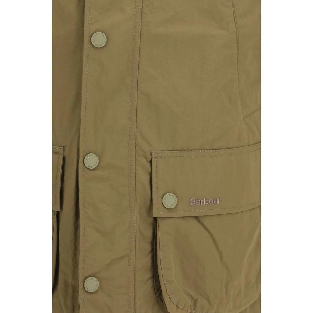 Imperméable Barbour beige en polyamide