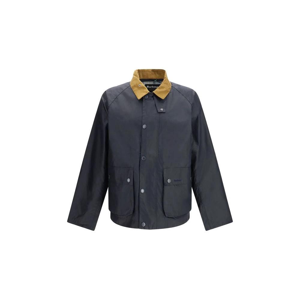 Barbour Blue Cotton Coat