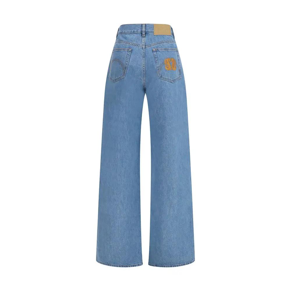 Blazé Milano Blue Cotton Jeans Denim