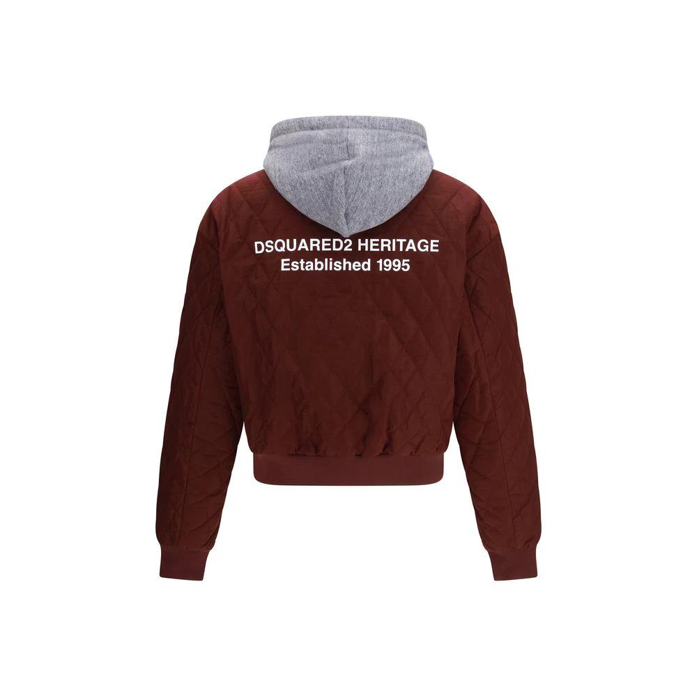 Dsquared² Bordeaux Fabric Bomber