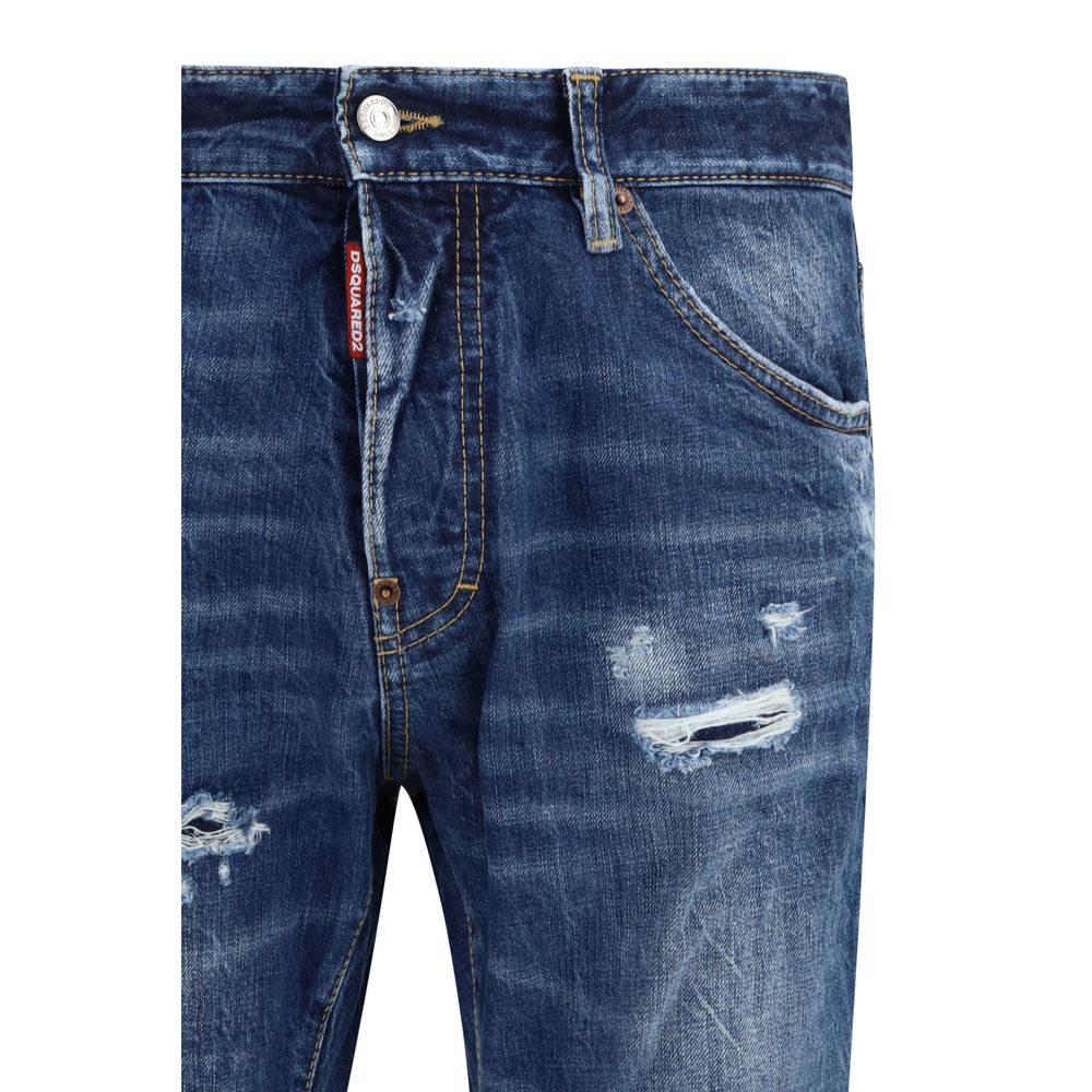 Jean slim en coton bleu Dsquared²