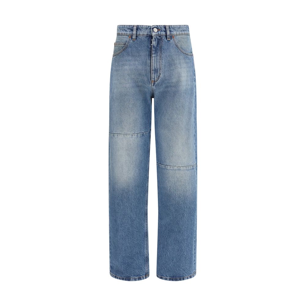 Jean en coton bleu MM6