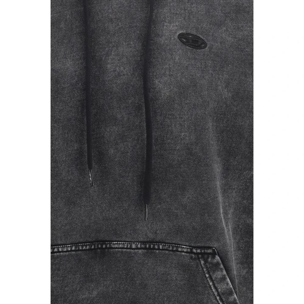 Diesel Black Cotton Sweatshirt