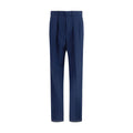 Pantalon habillé en laine bicolore Tom Ford