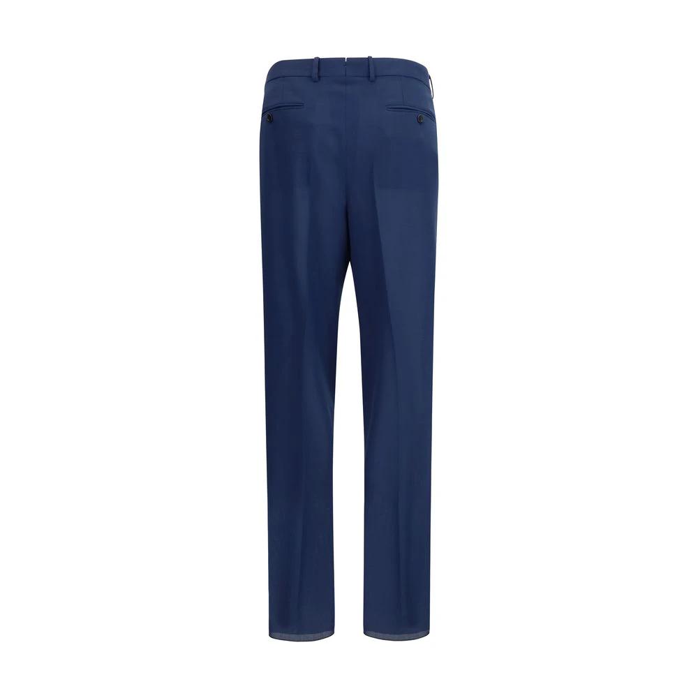 Pantalon habillé en laine bicolore Tom Ford