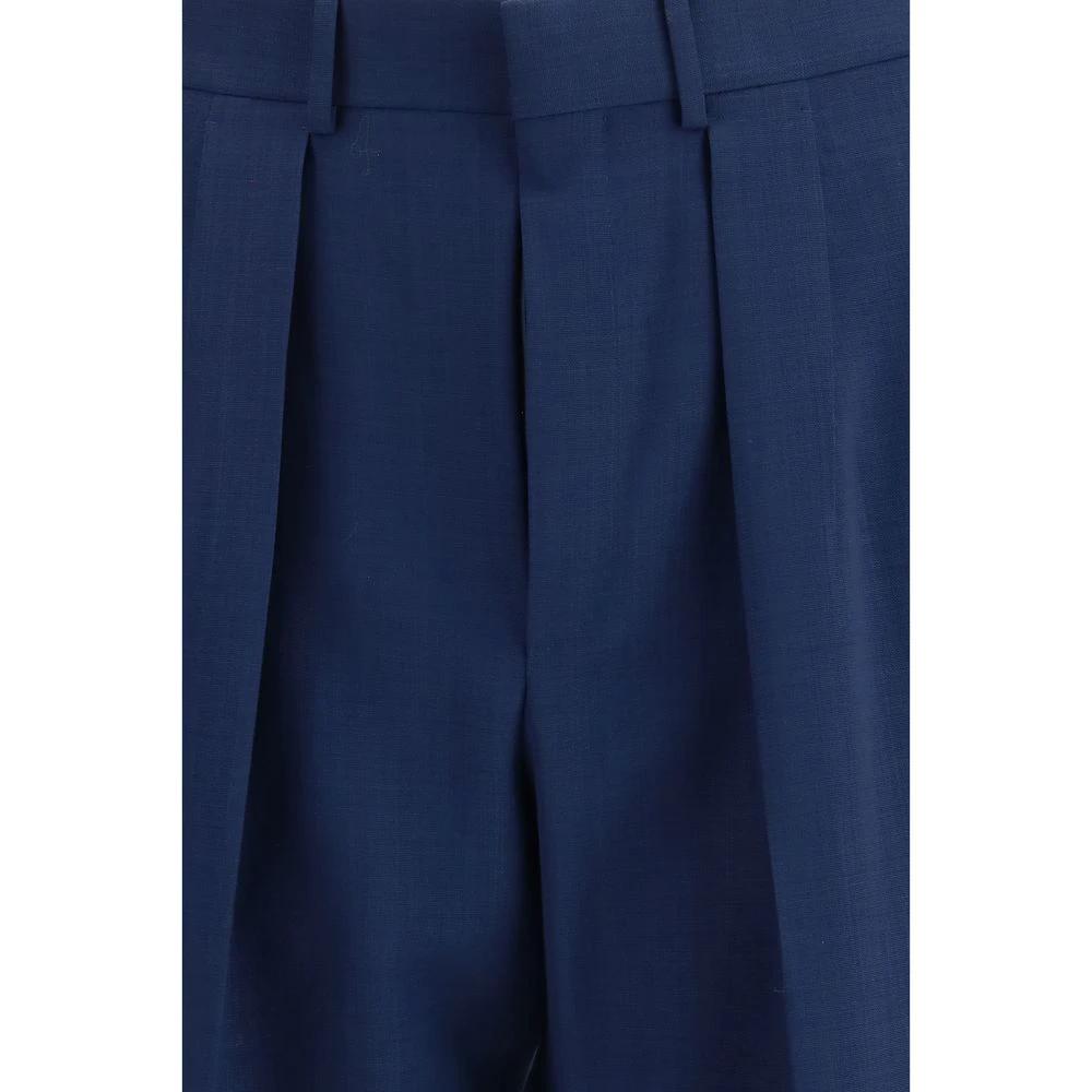 Pantalon habillé en laine bicolore Tom Ford