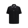 Polo Ferragamo en coton noir