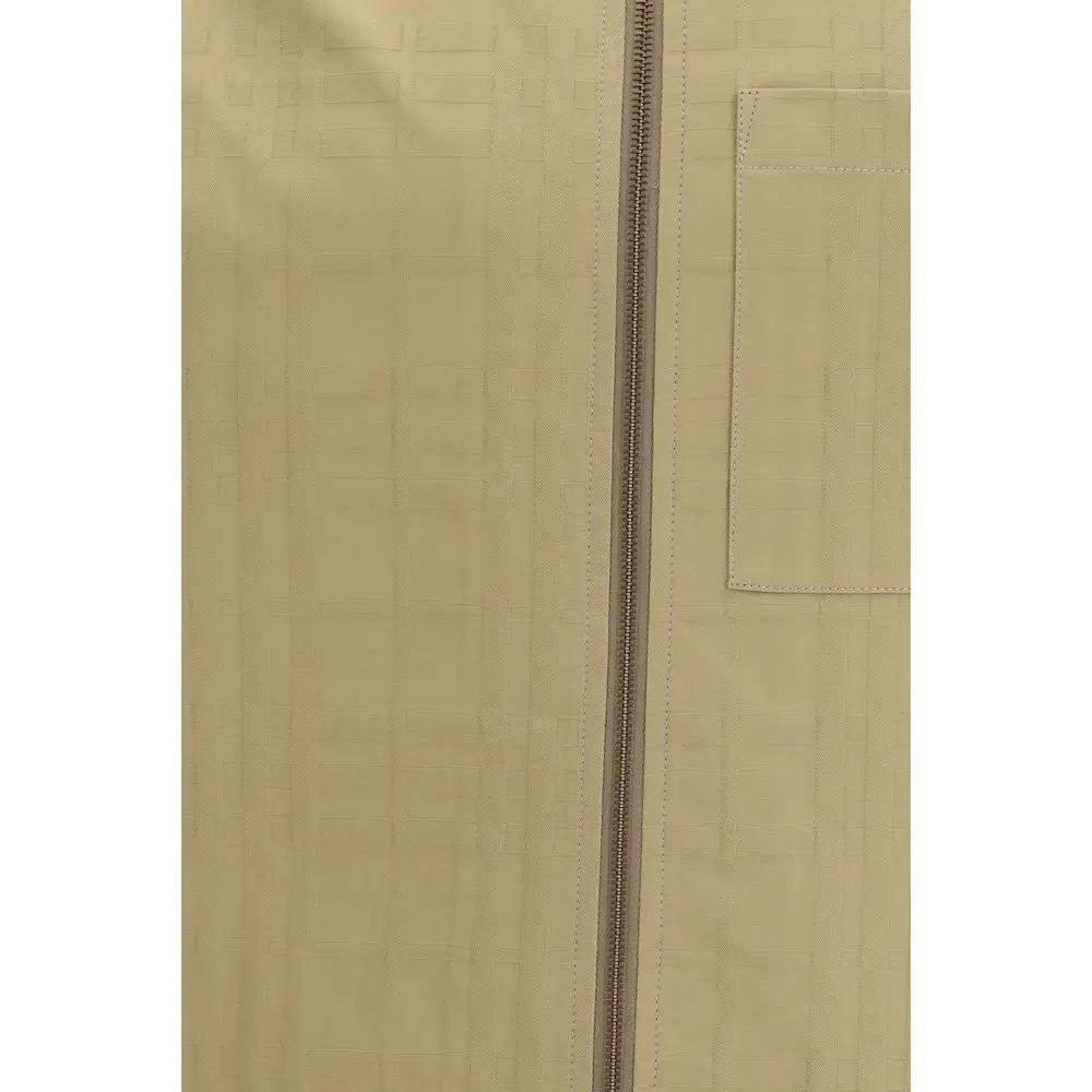 Burberry Beige Cotton Coat