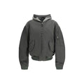 Bomber en coton gris Balenciaga