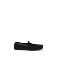 Mocassins à enfiler Bos Taurus en cuir de veau noir Dolce & Gabbana
