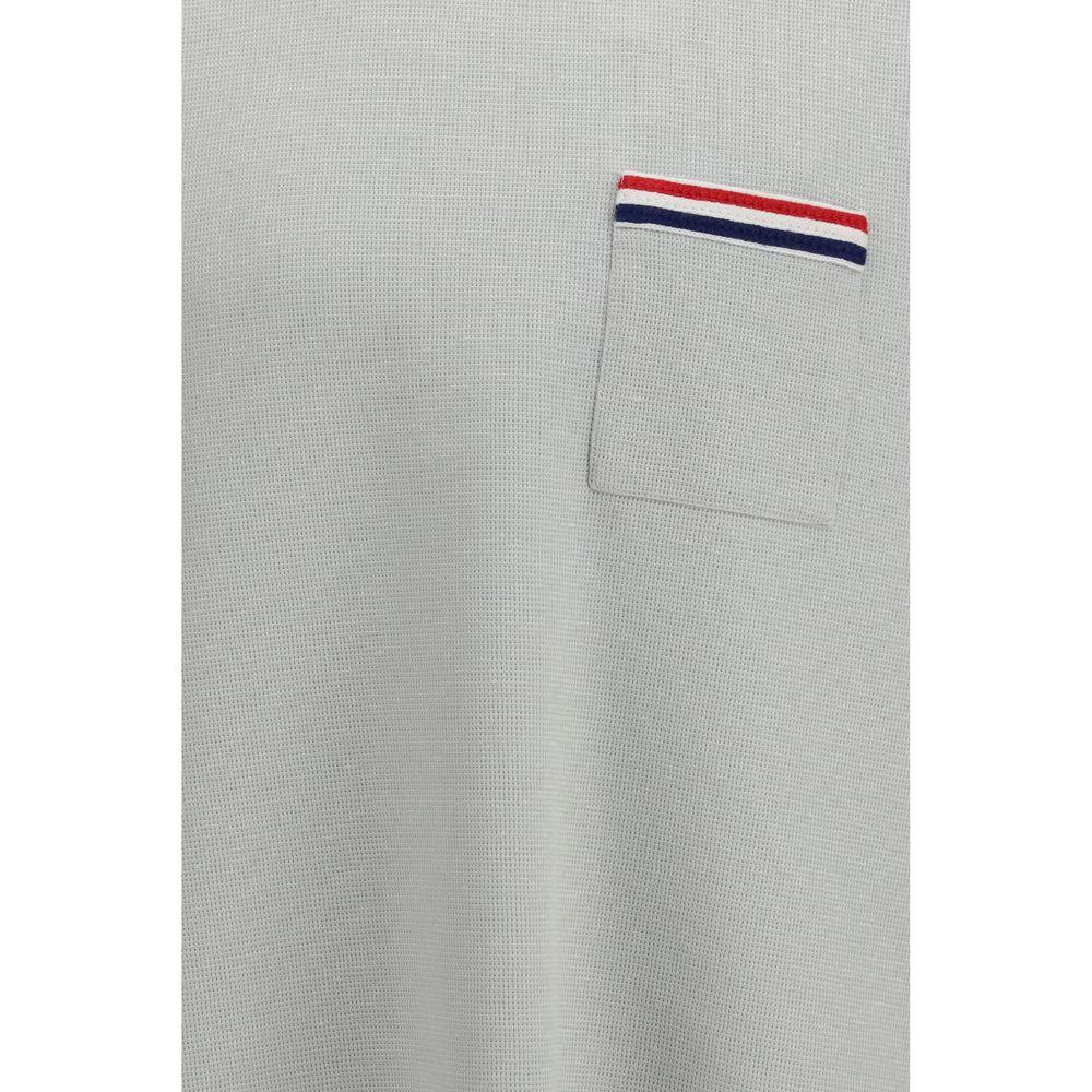 Thom Browne Gray Cotton T-Shirt