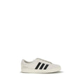 Baskets basses Y-3 Bos Taurus en cuir de veau beige