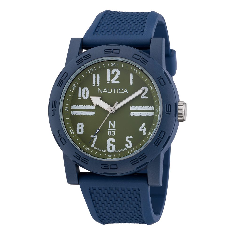 Montre de sport NAUTICA bleue synthétique