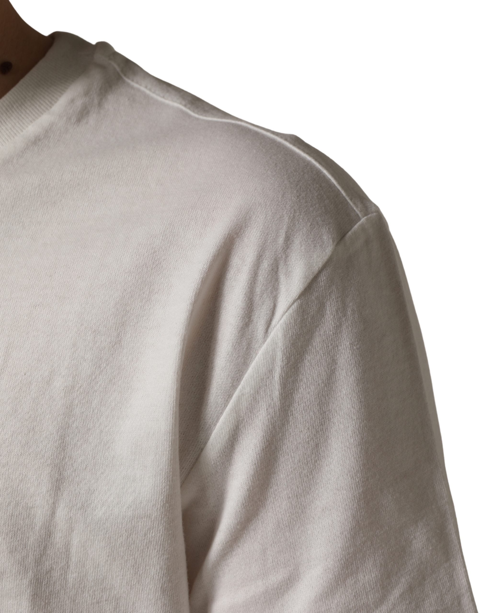 T-shirt Dolce & Gabbana blanc à col rond en coton pour homme