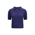Chemise habillée en soie bleue Gucci