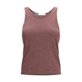 Brunello Cucinelli T-shirt en cachemire bordeaux