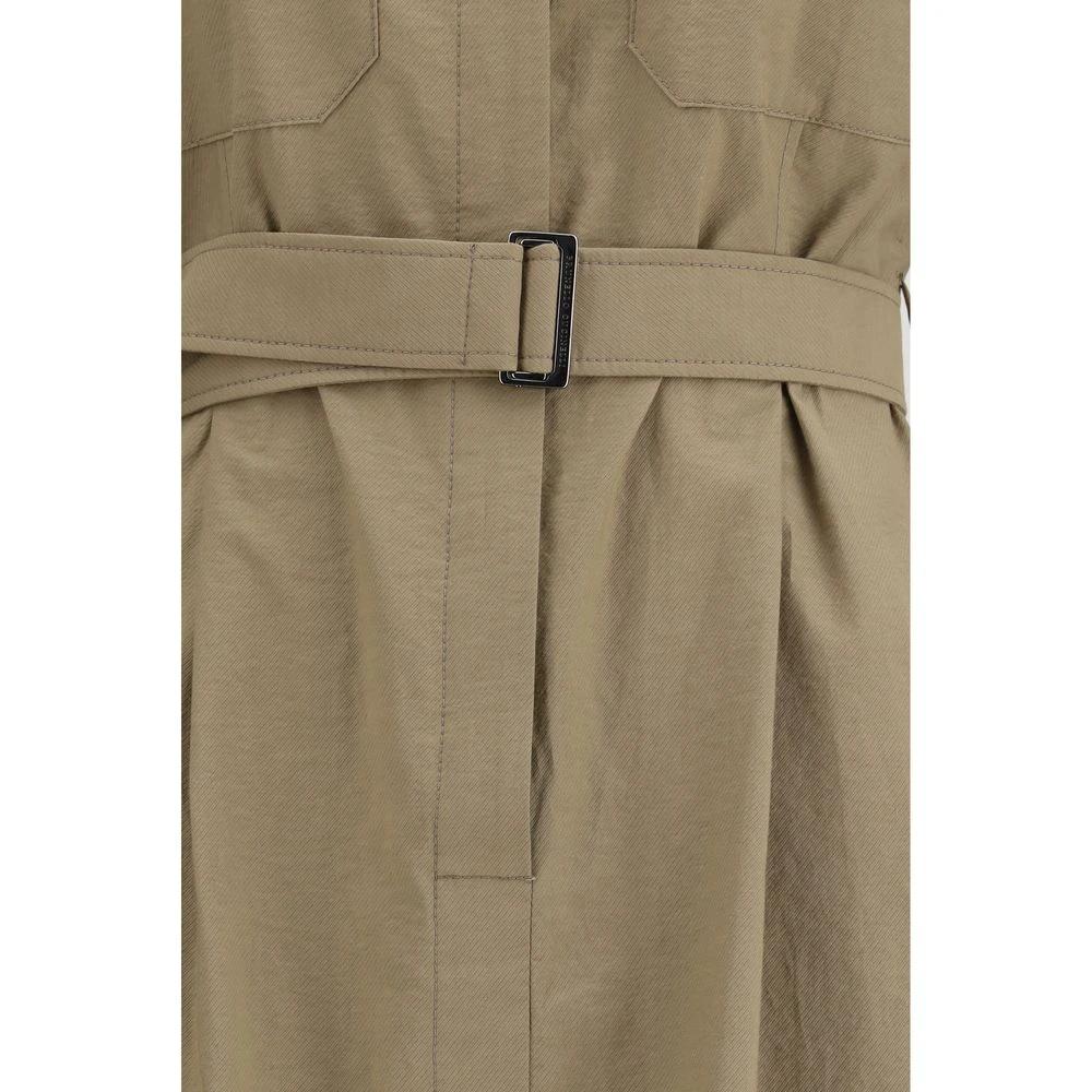 Robe décontractée en coton beige Brunello Cucinelli