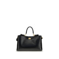 Sac bandoulière Bos Taurus en cuir de veau noir Dolce &amp; Gabbana