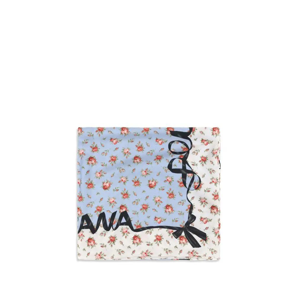 Dolce & Gabbana Multicolor Silk Scarf