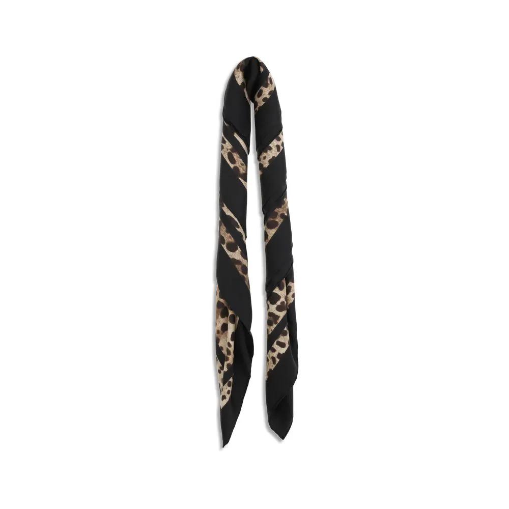 Dolce & Gabbana Multicolor Silk Scarf