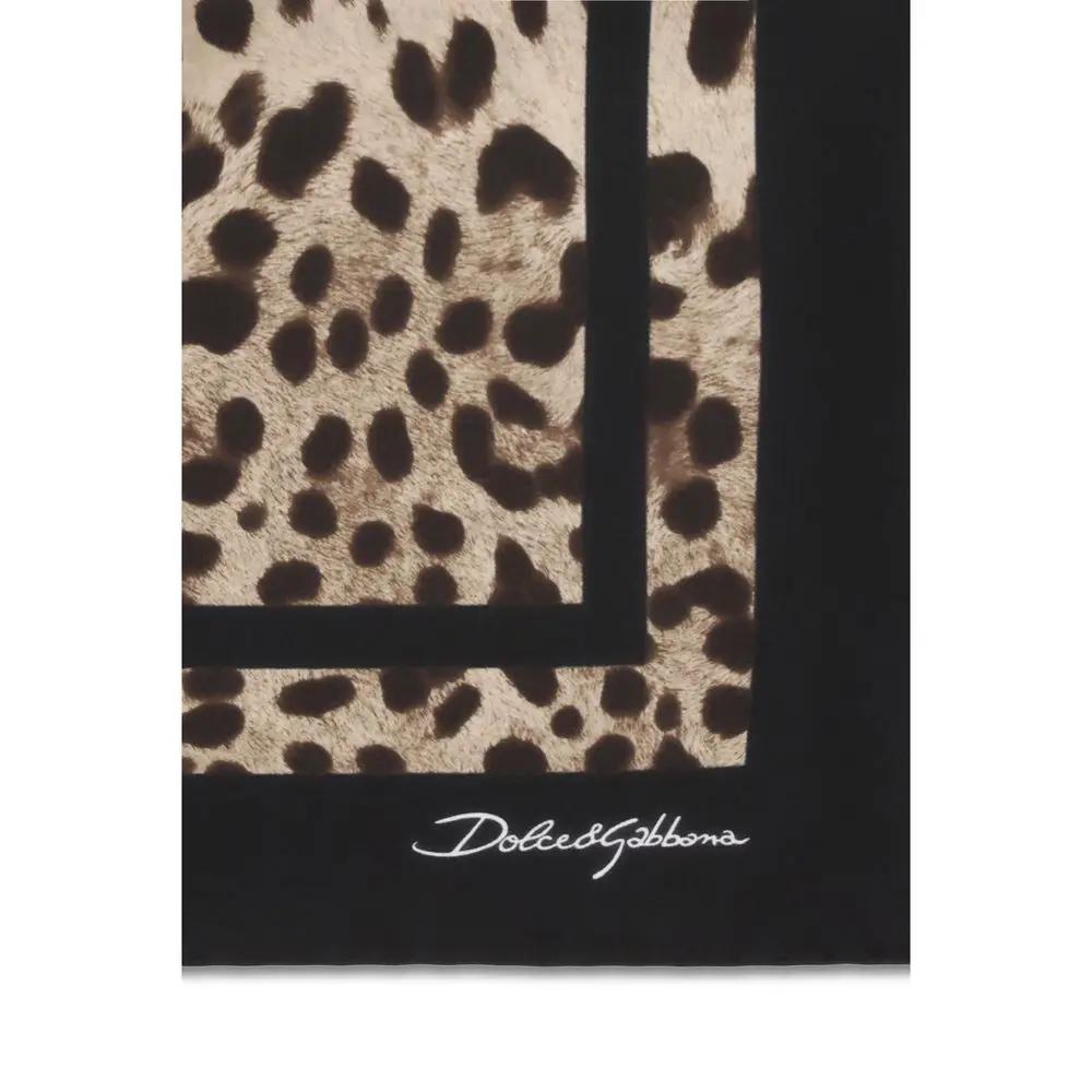Dolce & Gabbana Multicolor Silk Scarf