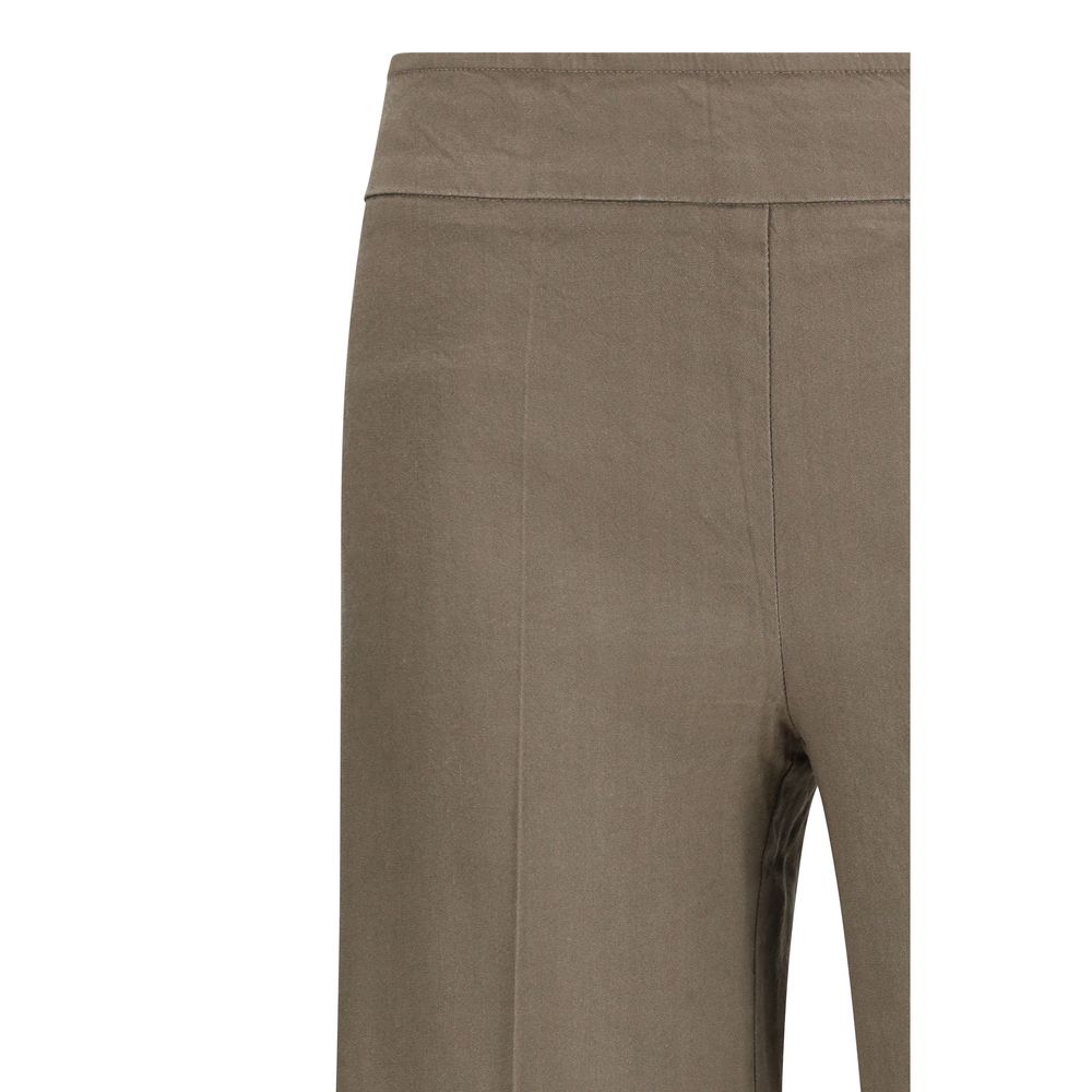 Avenue Montaigne Beige Linen Casual Pants