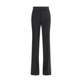 Pantalon habillé en laine polaire noire Tom Ford