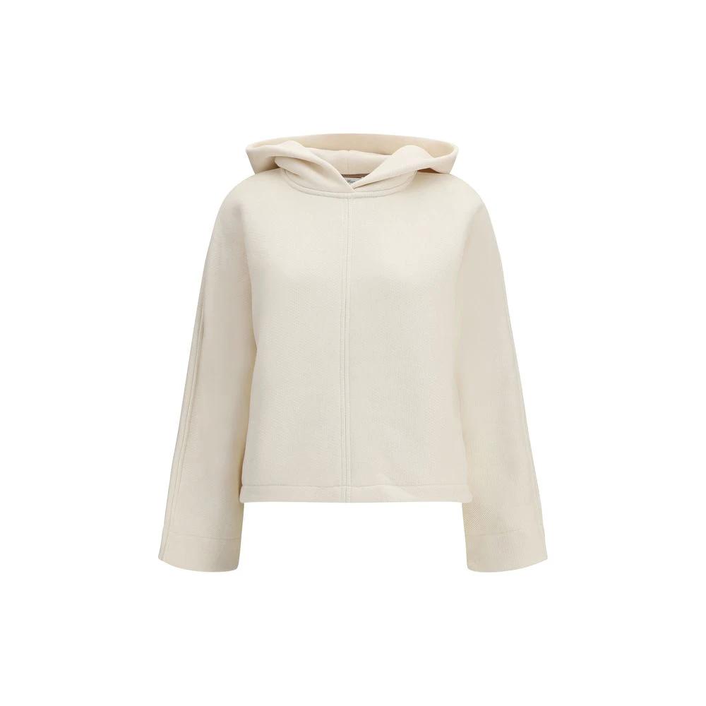 Max Mara Pure Beige Cotton Sweatshirt