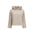 Sweat-shirt Max Mara en pur coton beige
