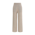 Max Mara Pure Beige Cashmere Casual Pants