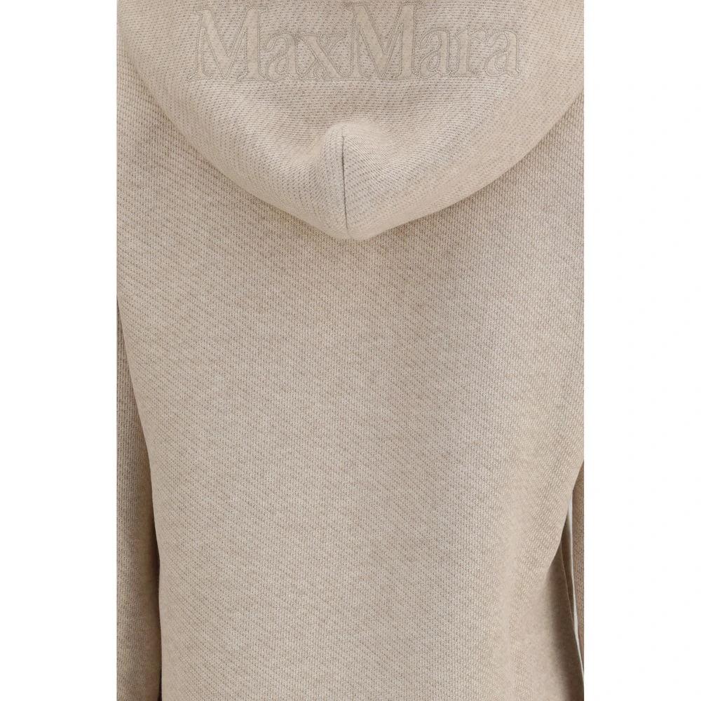 Sweat-shirt Max Mara en pur coton beige