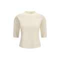 T-shirt Max Mara Pure Beige en viscose