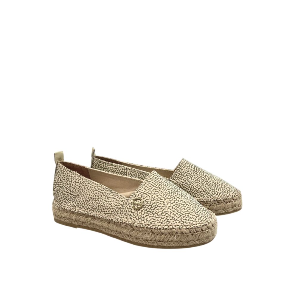 Borbonese Green Textile Women Sandal