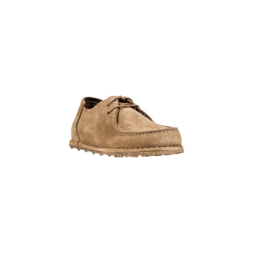 Bottes Birkenstock en daim gris à lacets