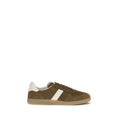 Baskets basses Tom Ford Bos Taurus en cuir de veau marron