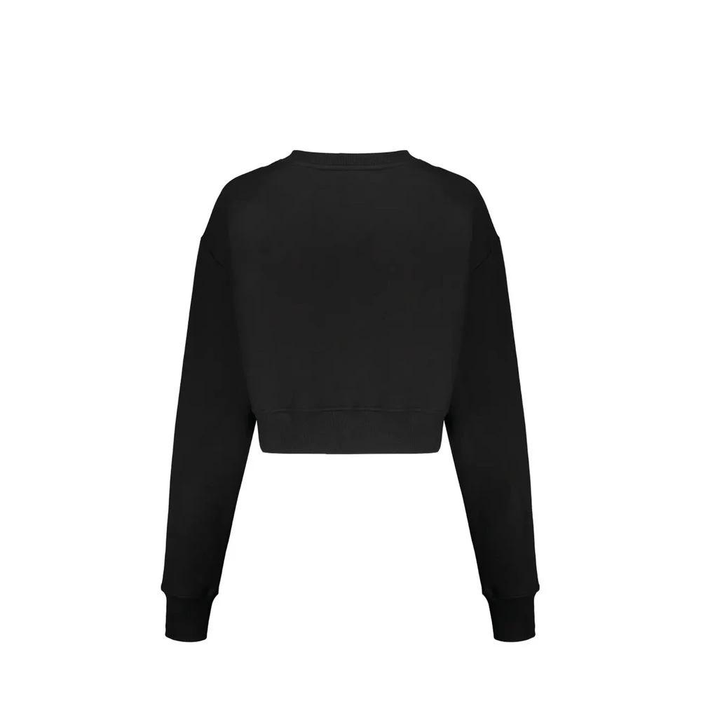 Sweat-shirt Balmain en coton noir