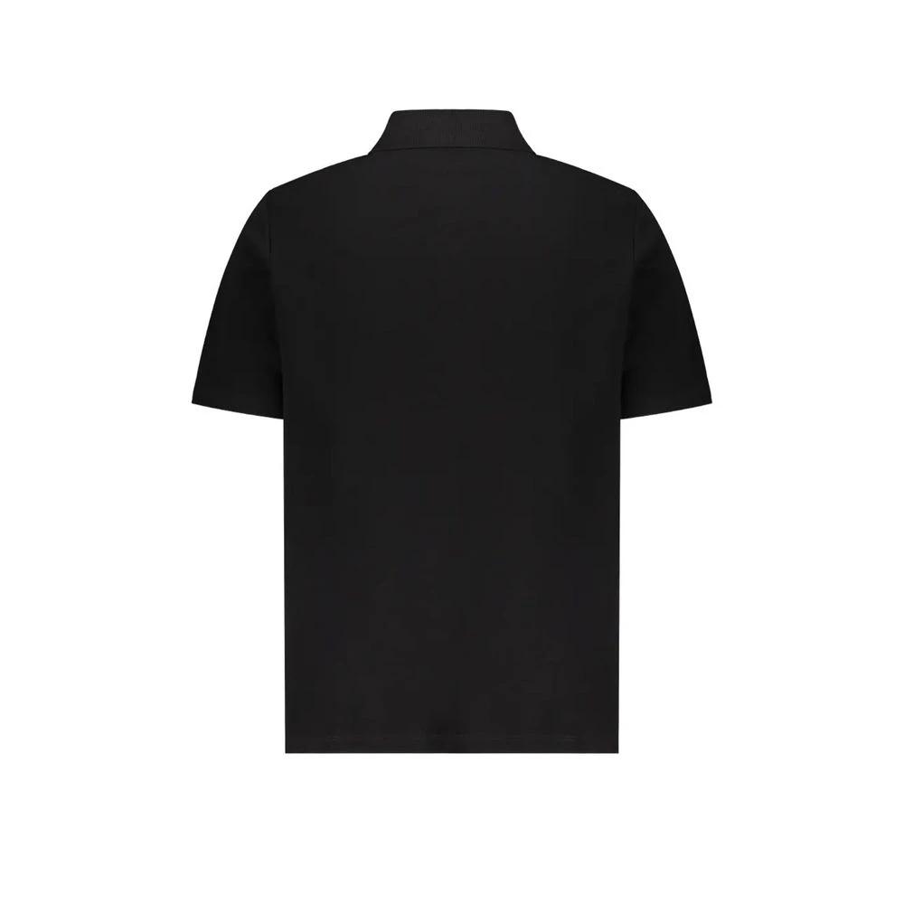 Polo Balmain en coton noir