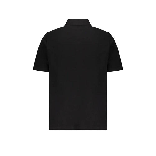 Polo Balmain en coton noir