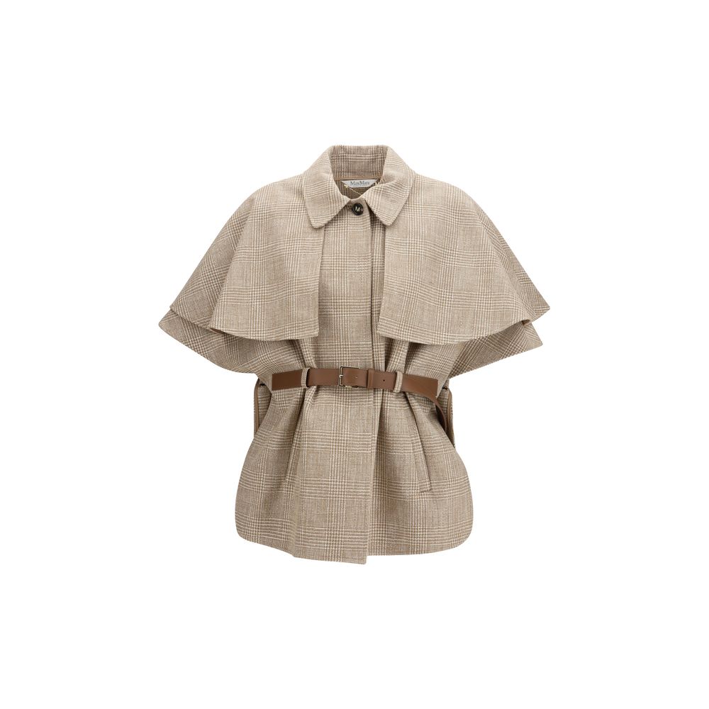 Max Mara Beige Cotton Coat