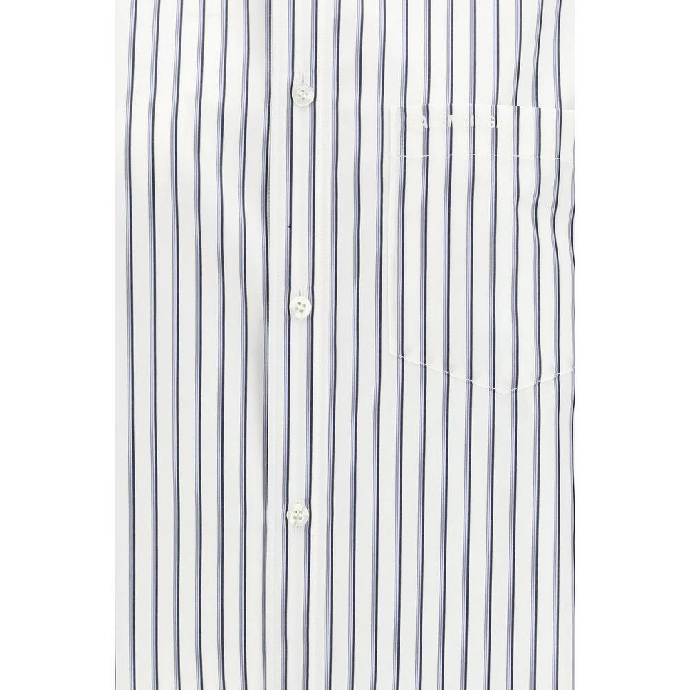 Balenciaga White Cotton Shortsleeve Shirt