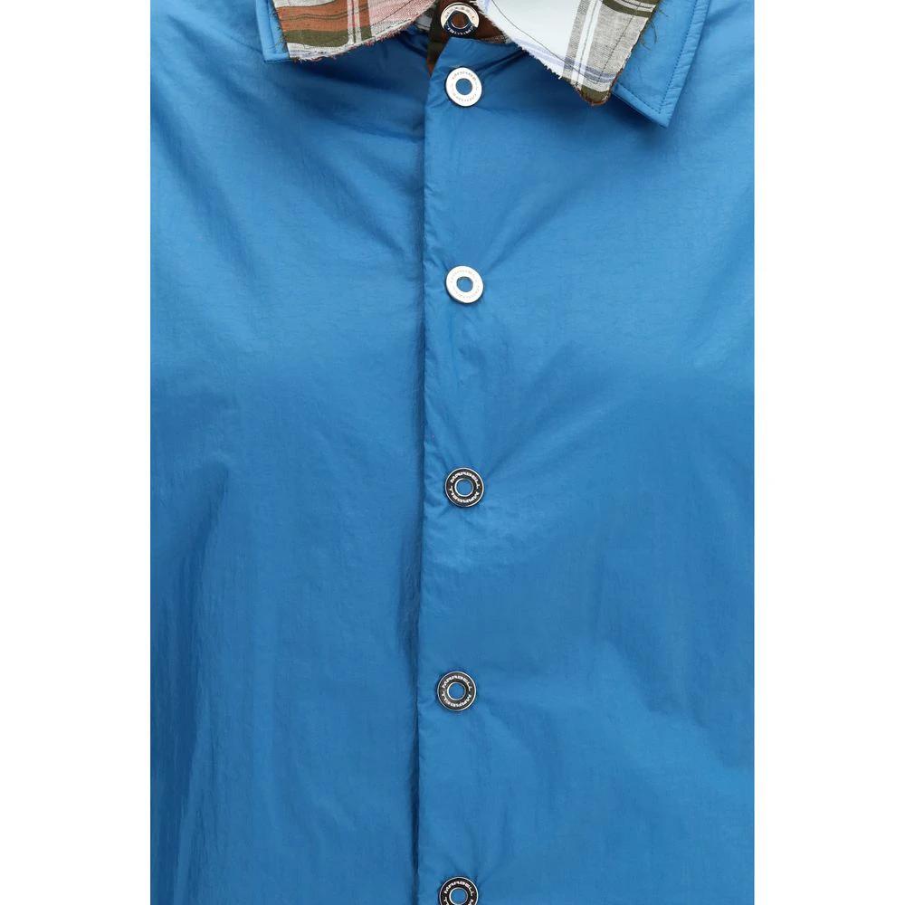 Chemise habillée MARBELL bleue en polyamide
