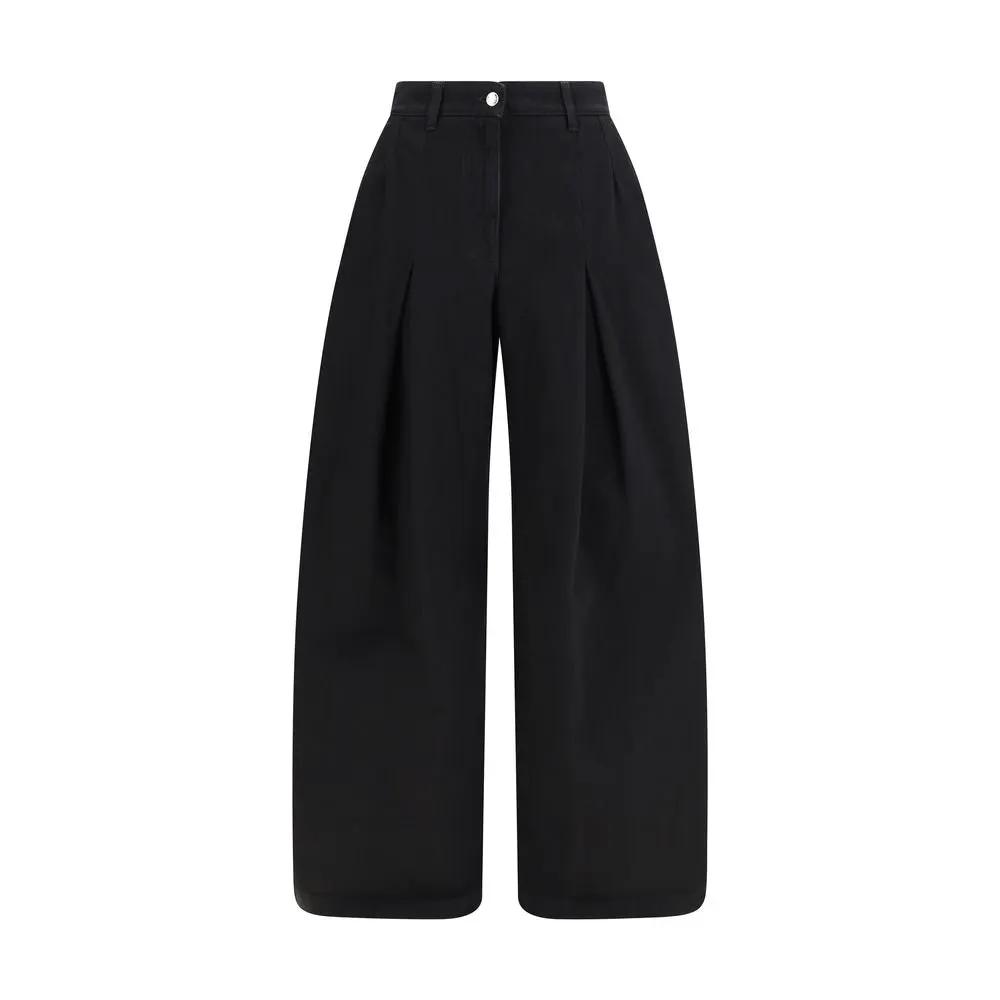 Dolce & Gabbana Black Cotton Jeans Denim