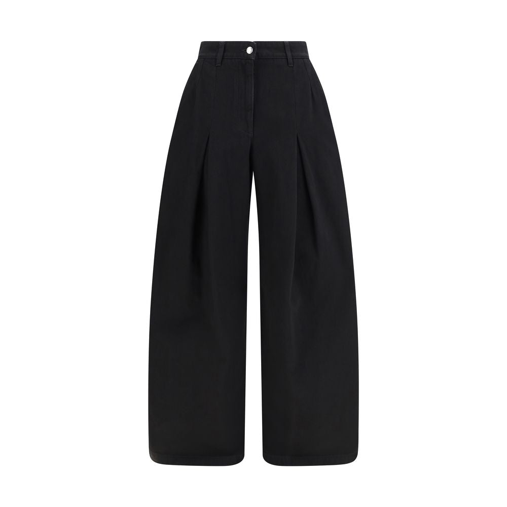 Jean en coton noir Dolce & Gabbana