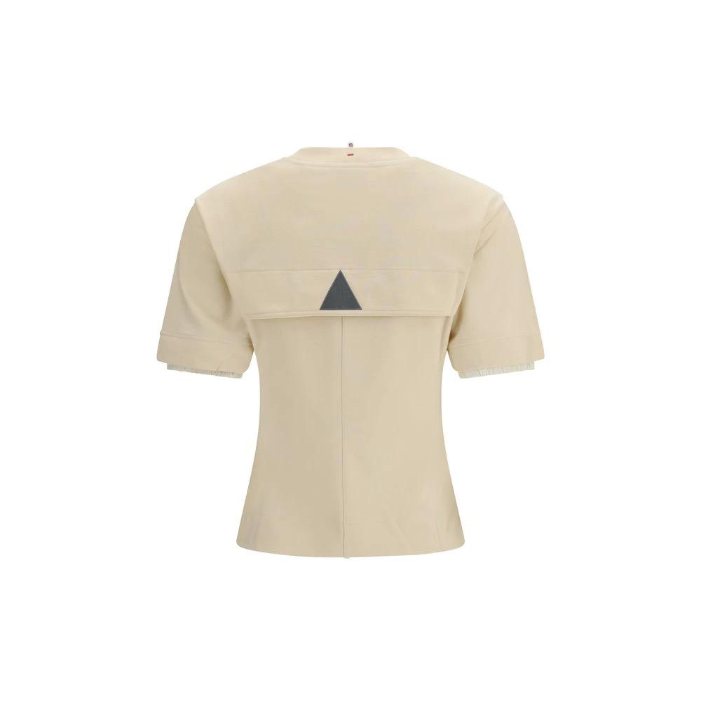 Vêtements de sport Moncler Grenoble en coton beige