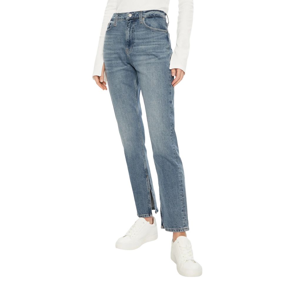 Jean skinny bleu en coton Calvin Klein