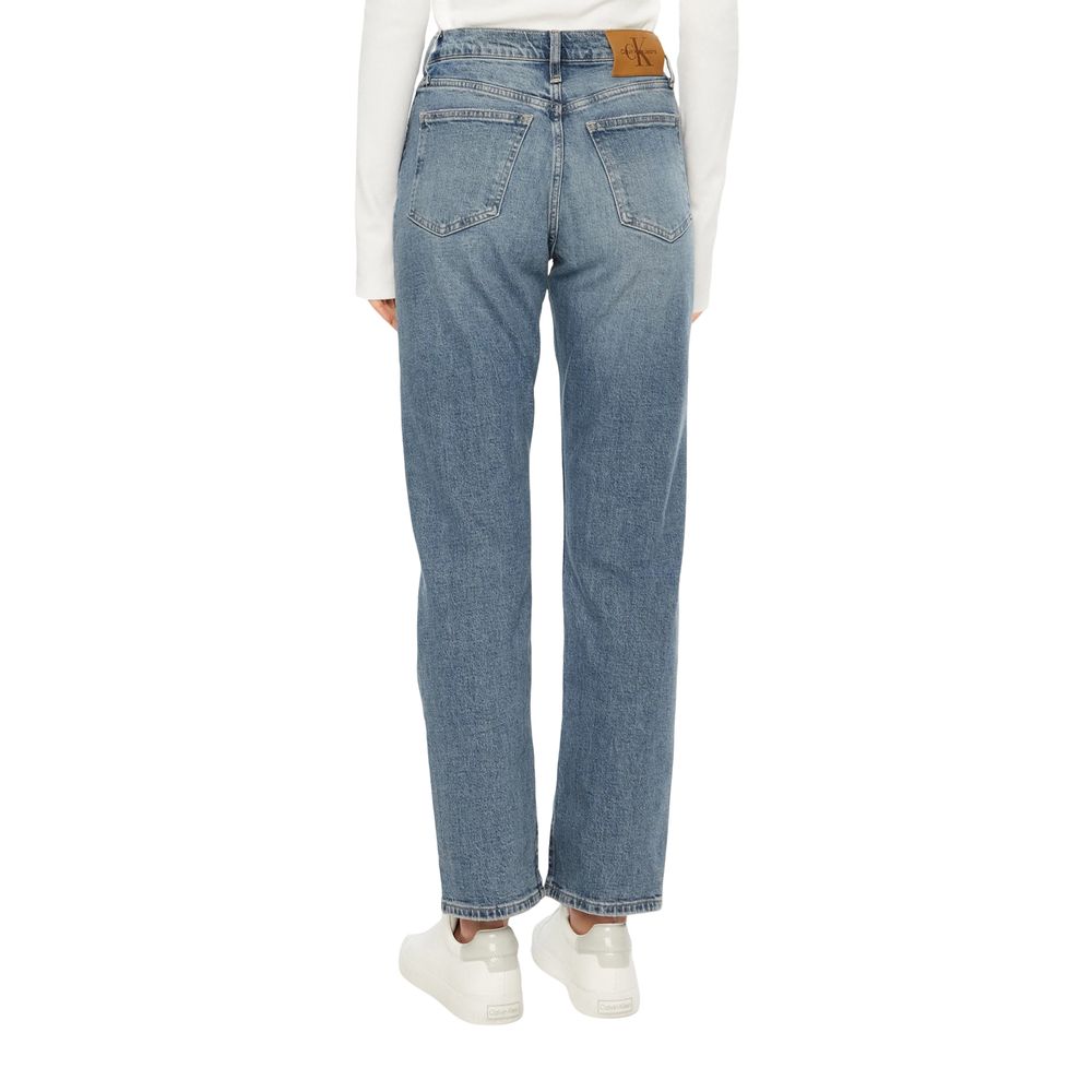 Jean skinny bleu en coton Calvin Klein